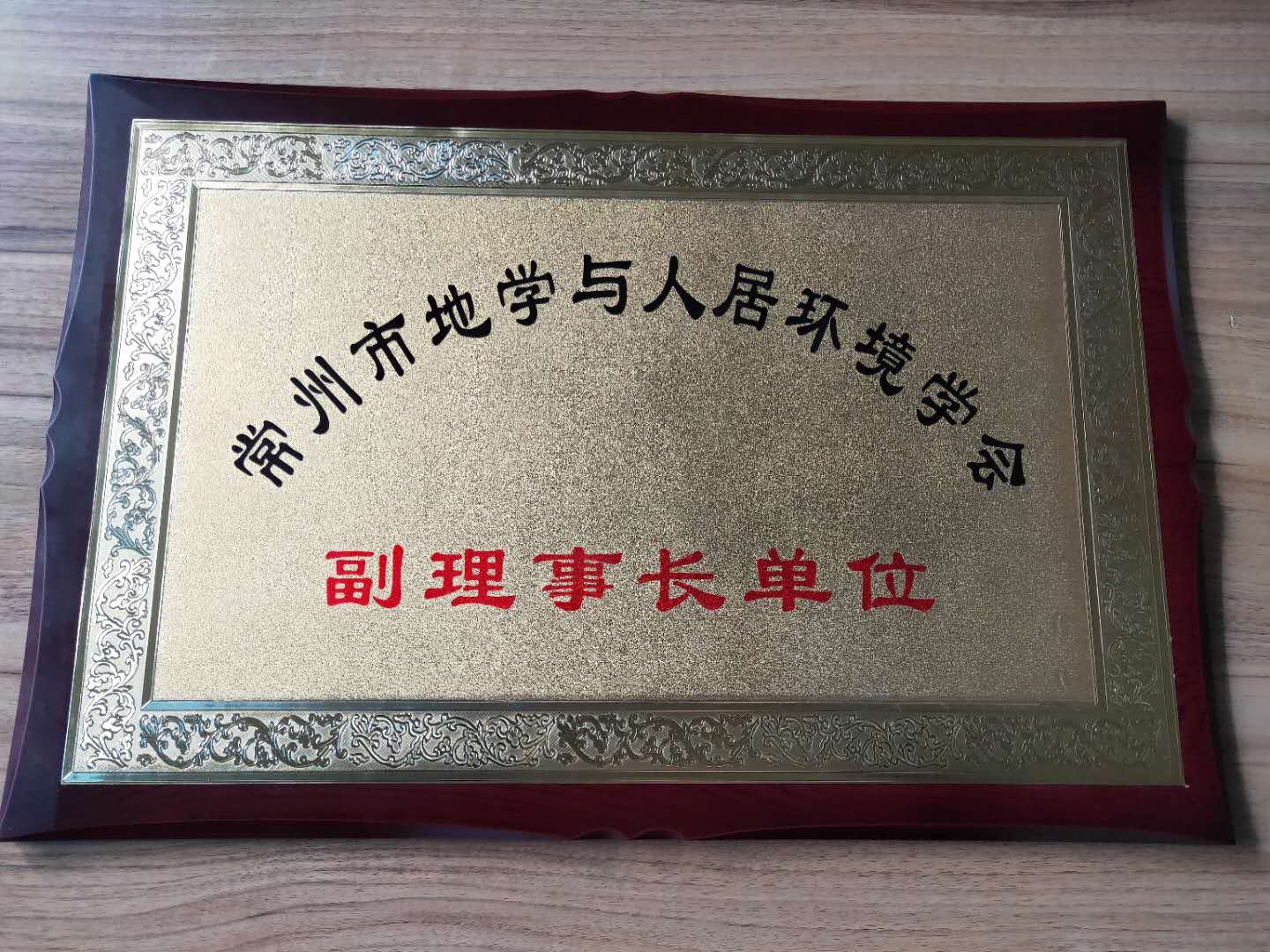 Changzhou Institute of Geosciences and Habitat Environment, Vice President Unit